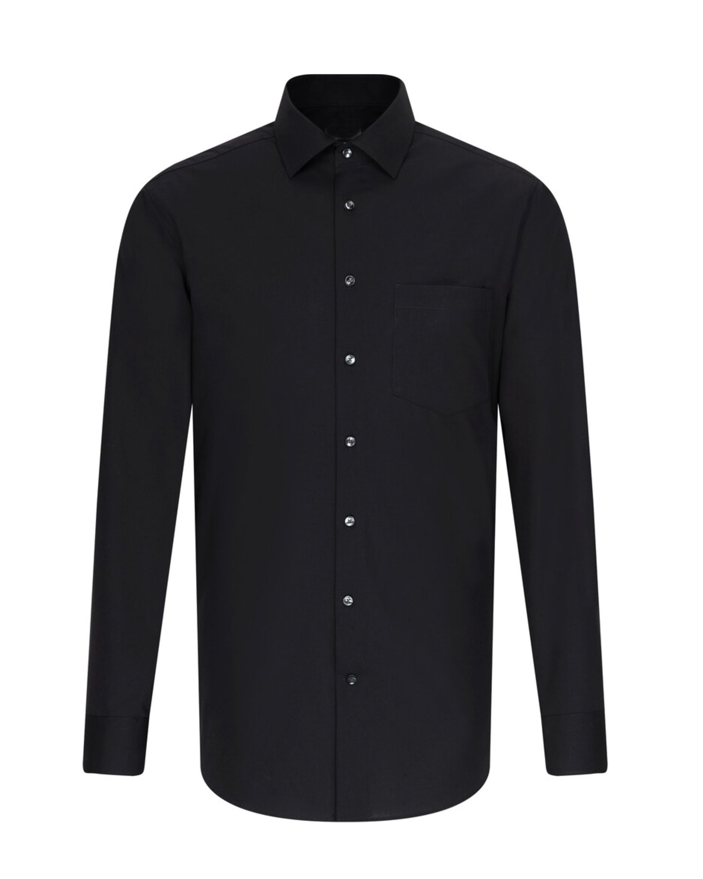 Herren Service-Hemd schwarz